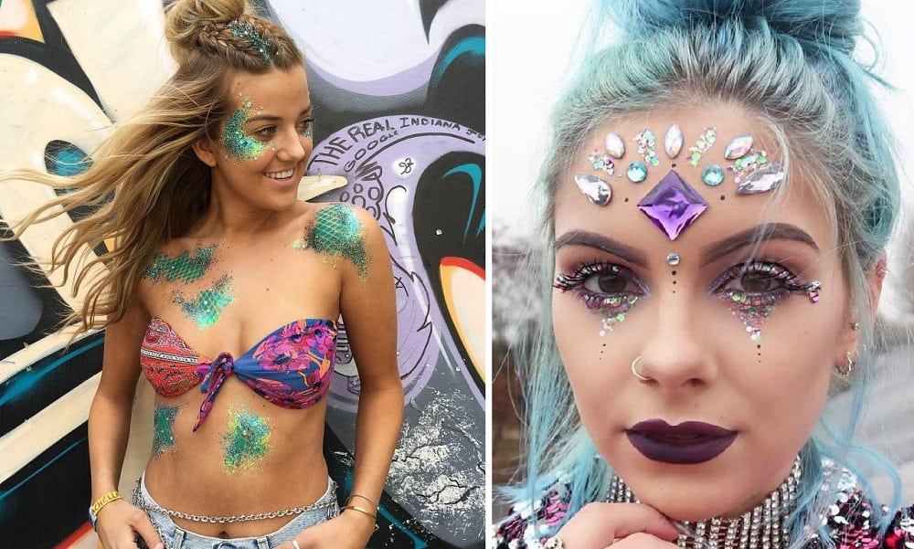 ideia de maquiagem para carnaval