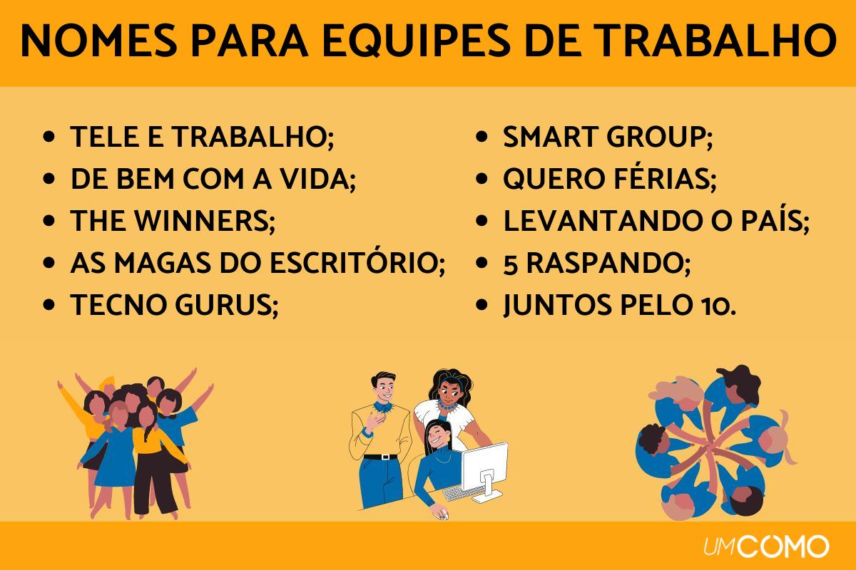ideia de nome de grupo