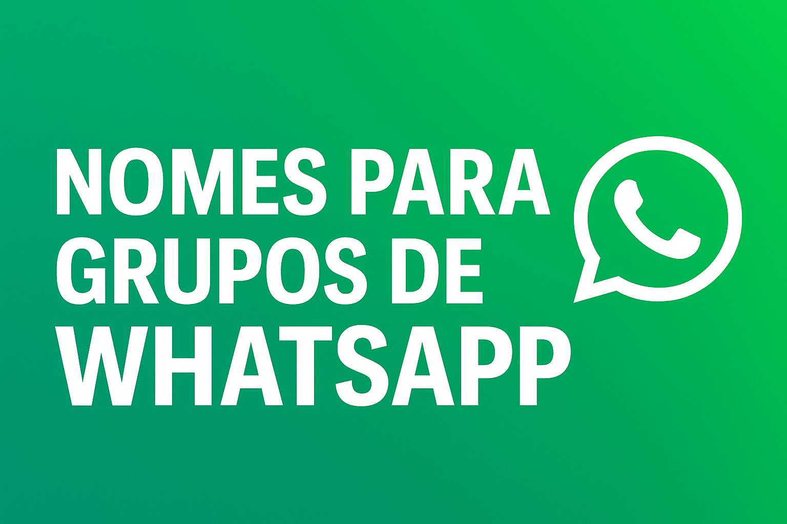 Nomes de grupos de família que todo mundo vai amar