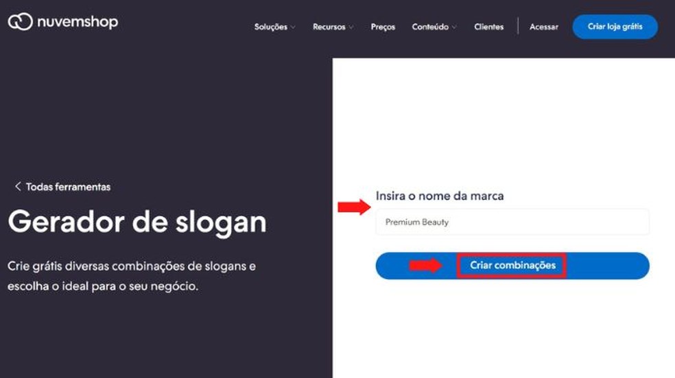 ideia de nome para loja virtual
