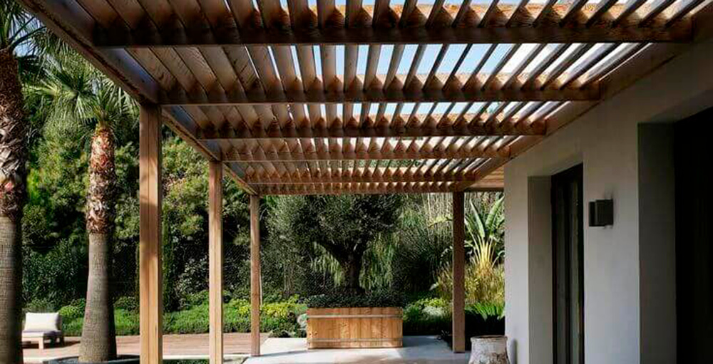 ideia de pergolado