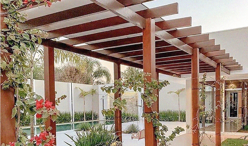 Coberturas para Pergolado: Vidro
