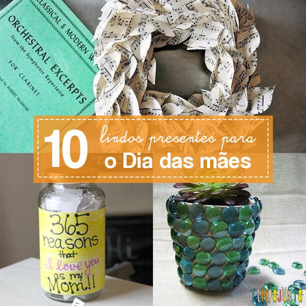 ideia de presente para dia das mães