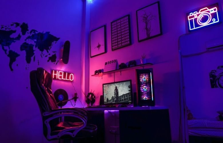 ideia de quarto gamer