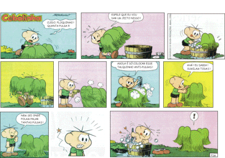 ideia de tirinhas