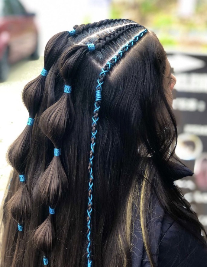 ideia de trança nagô