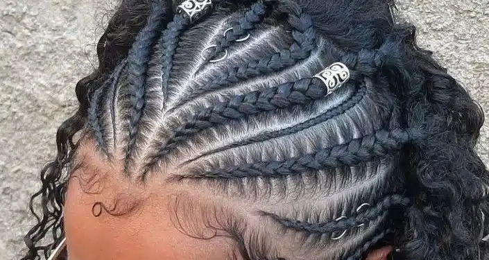 ideia de trança nagô