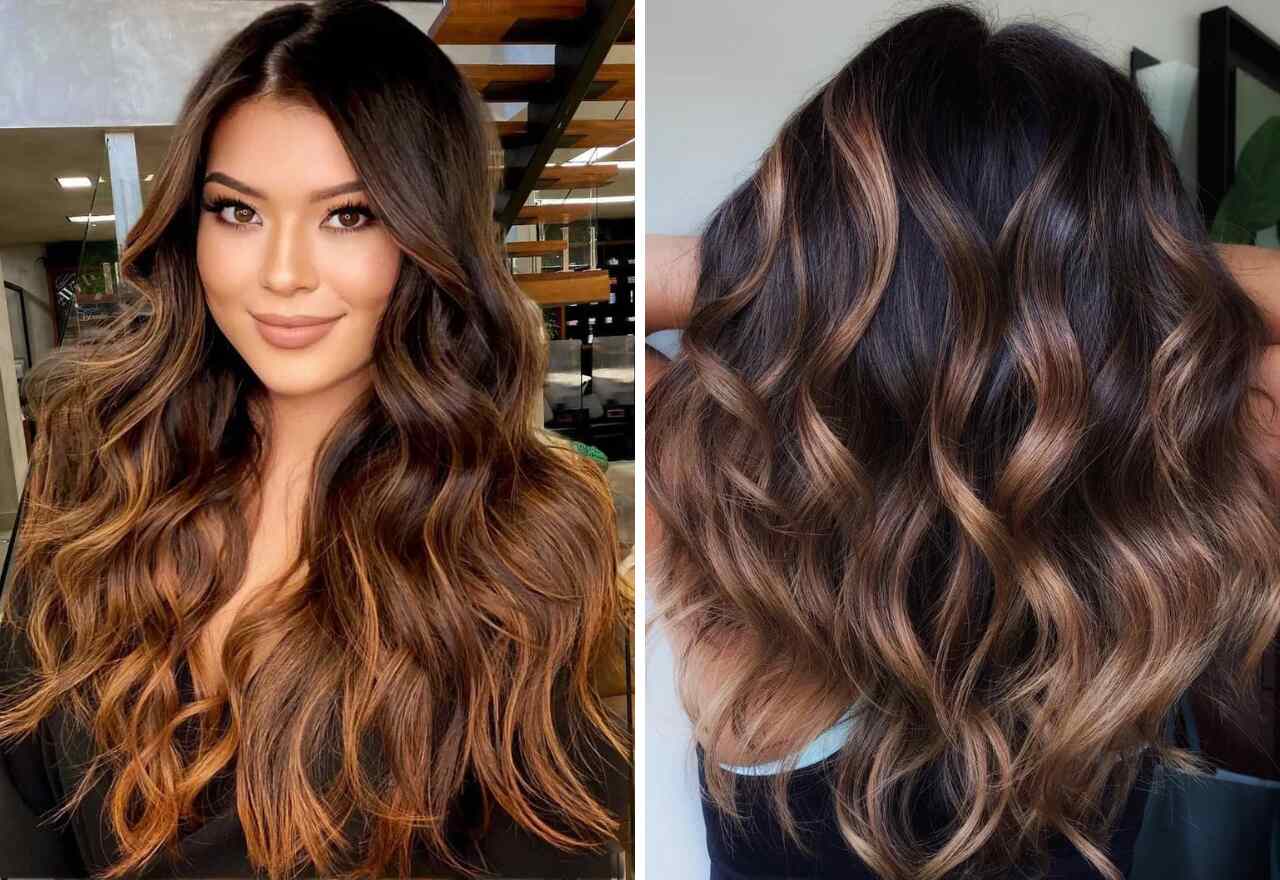 ideias de morena iluminada mel escuro para cada tipo de pele