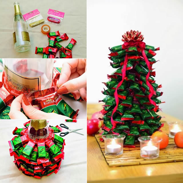 ideias inspiradoras enfeites natalinos simples