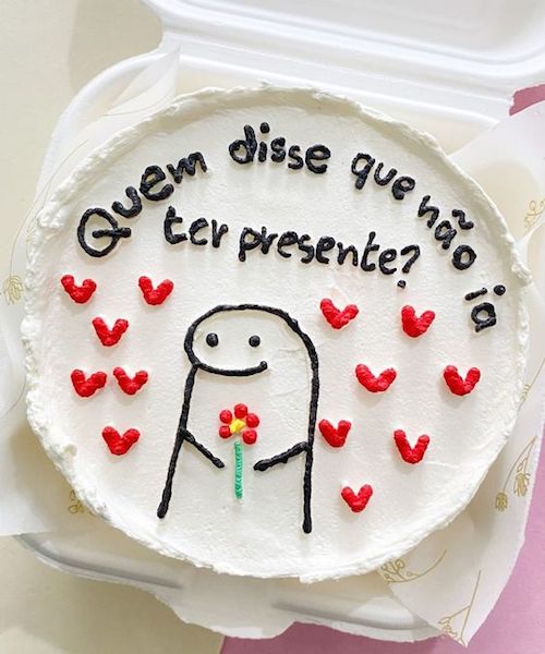 Decoração de bentô cake
