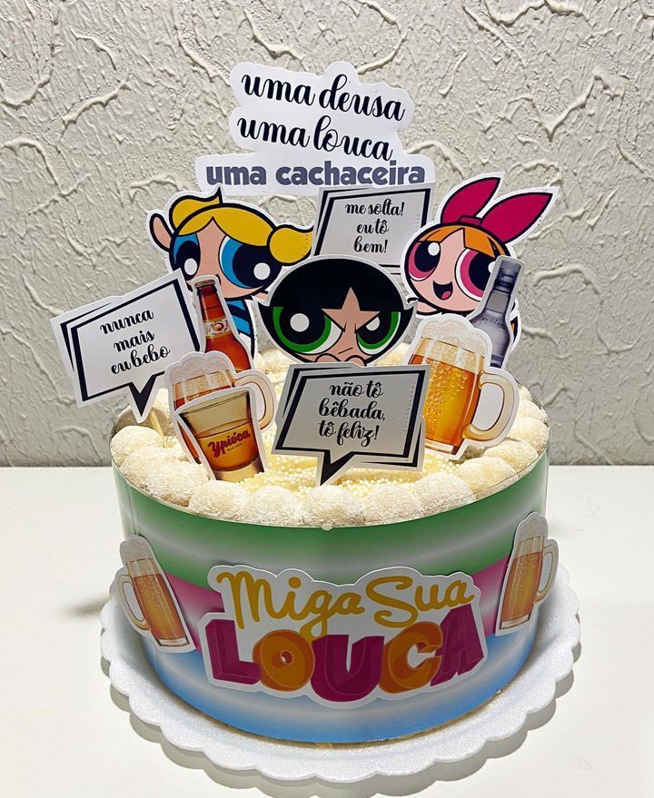 bolos de aniversário temáticos