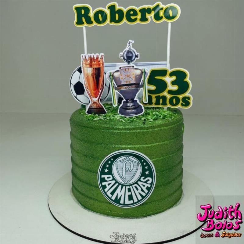 bolo do palmeiras redondo