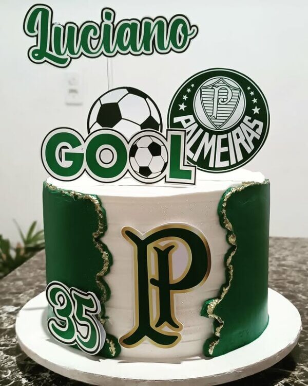 ideias de decoração bolo palmeiras