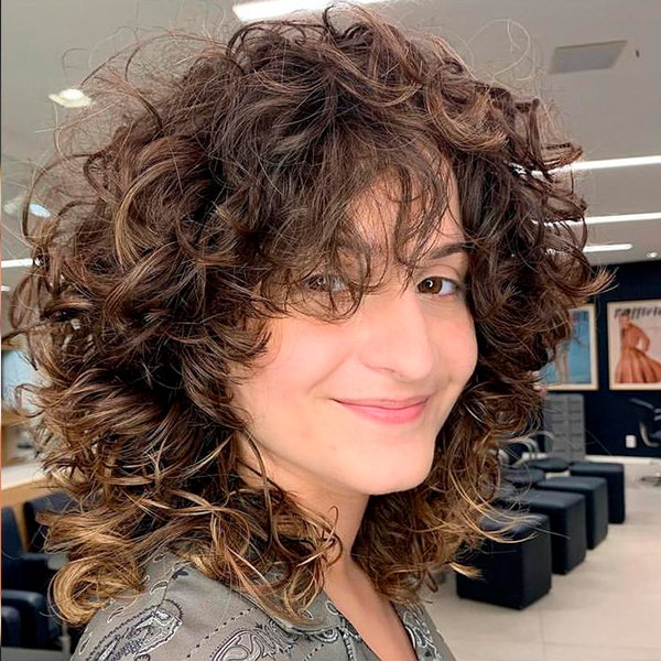 Ideias De Corte Para Cabelo Cacheado