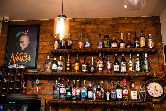 bar em casa estilo rústico