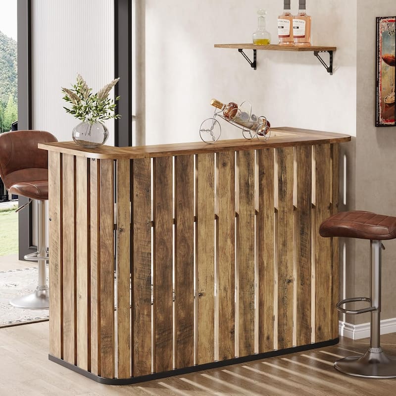 bar em casa estilo rústico