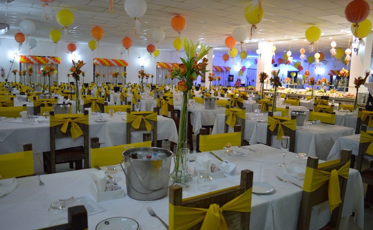 decoração evento corporativo tema