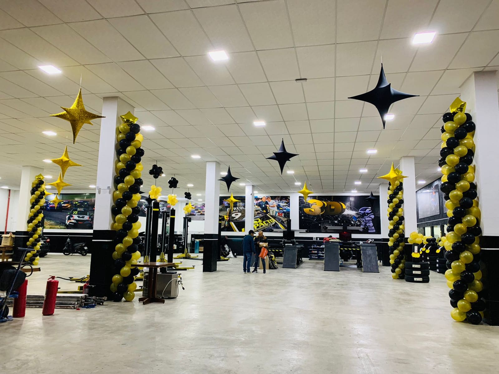 espaço instagramável evento