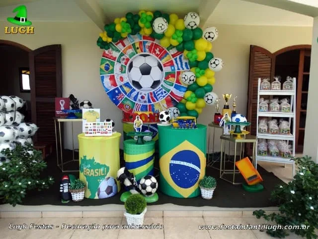 decoração copa do mundo churrasco adultos