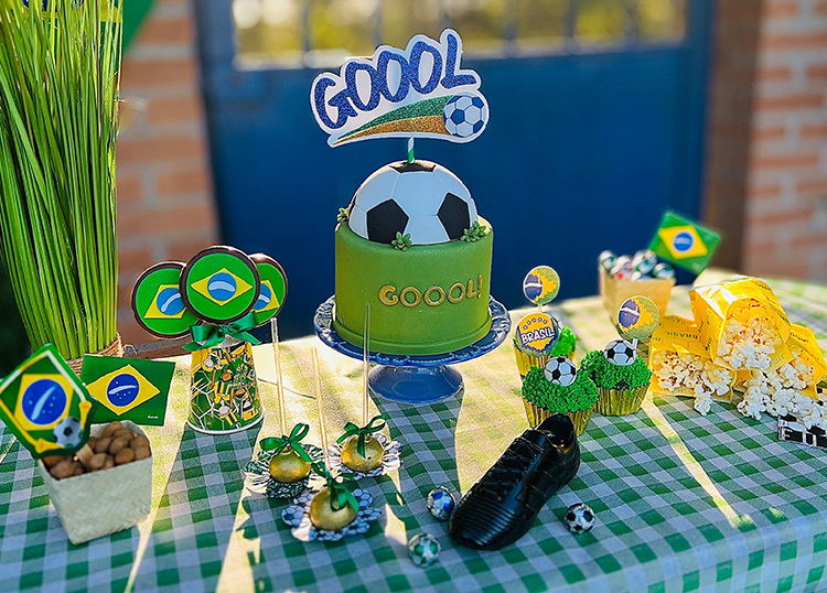 decoração copa do mundo criativa