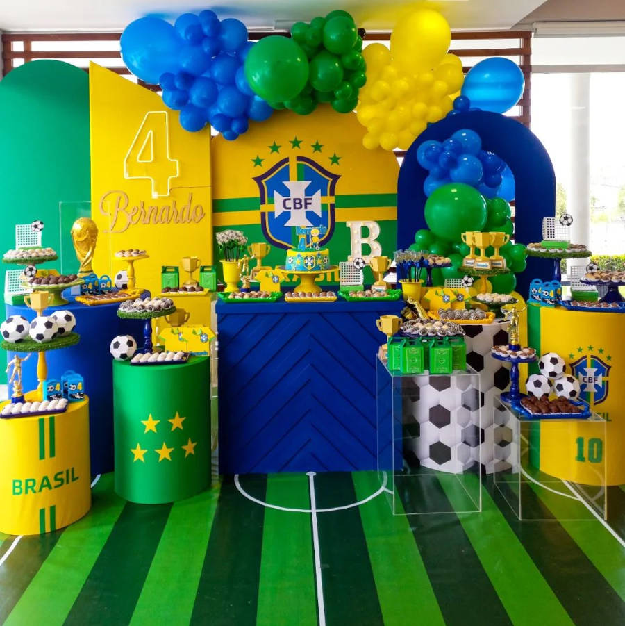 87 ideias de decoração para festa copa do mundo que cabem no bolso