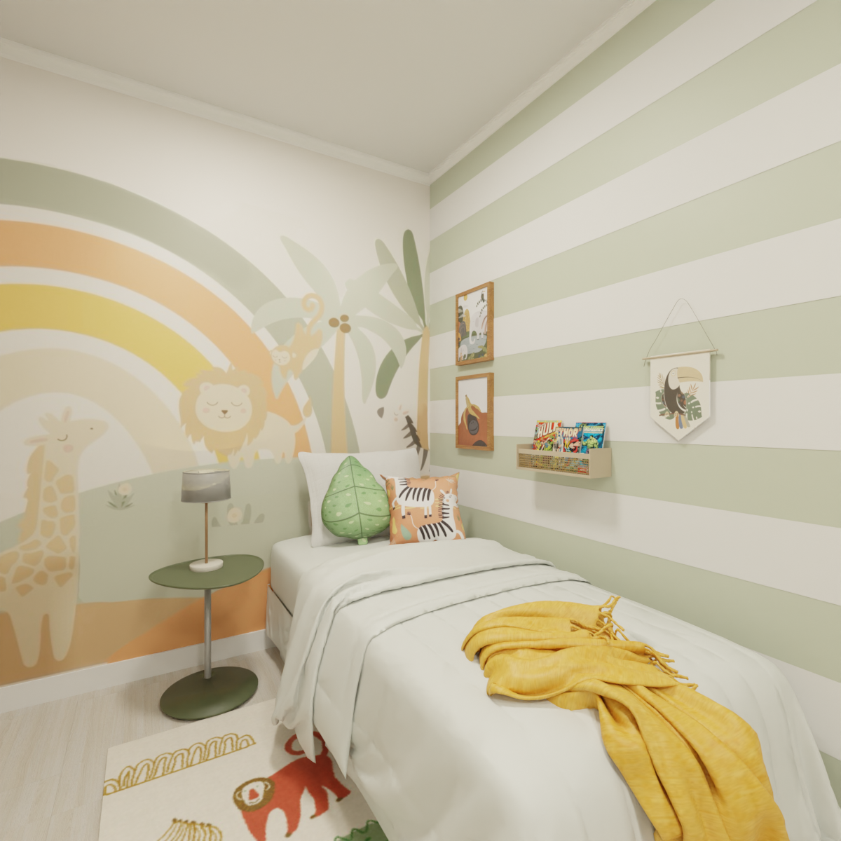 ideias de decoração para quarto pequeno infantil