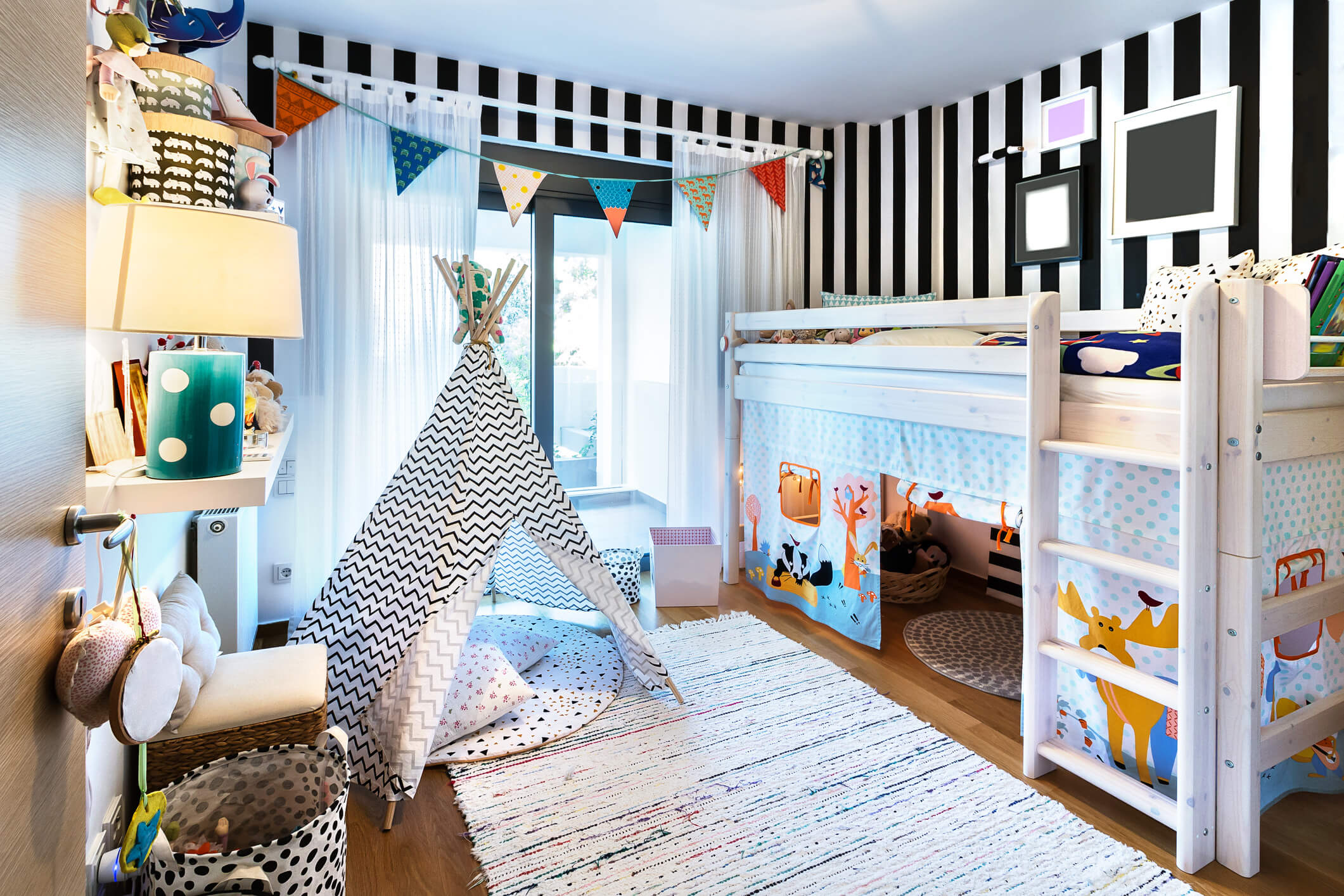 ideias criativas para decorar quarto infantil pequeno