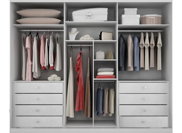 ideias de guarda roupa planejado