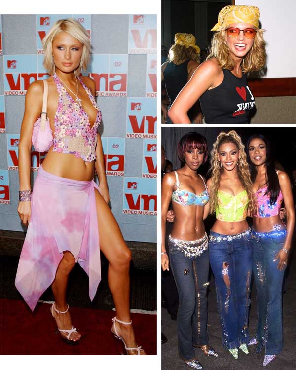 Maquiagem Anos 2000: Brilho