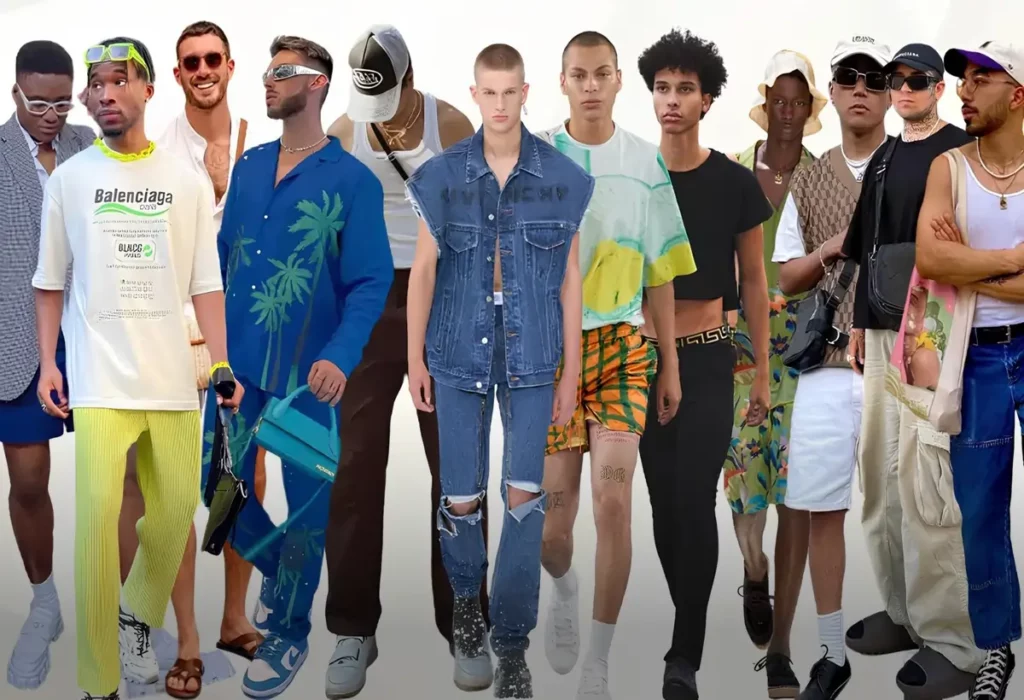 ideias de look anos 2000 masculino