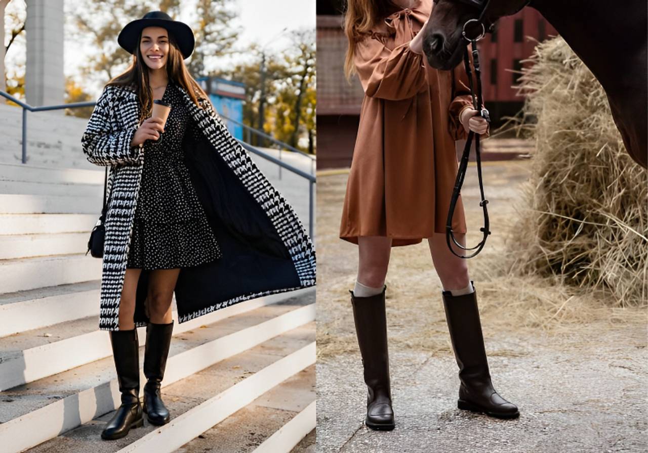 ideias de look com bota