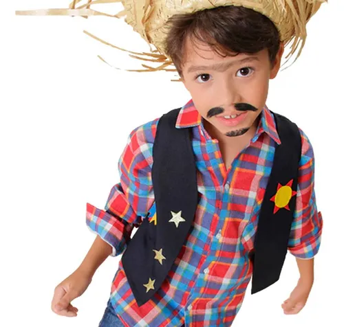 Como Fazer Remendos e Apliques em Roupas Juninas Infantis