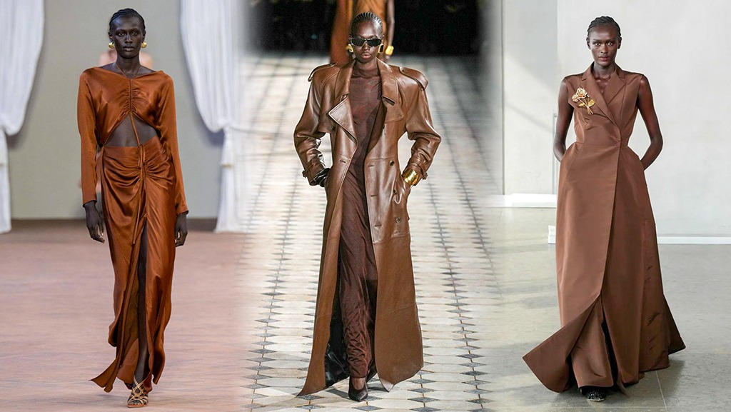 ideias de look marrom