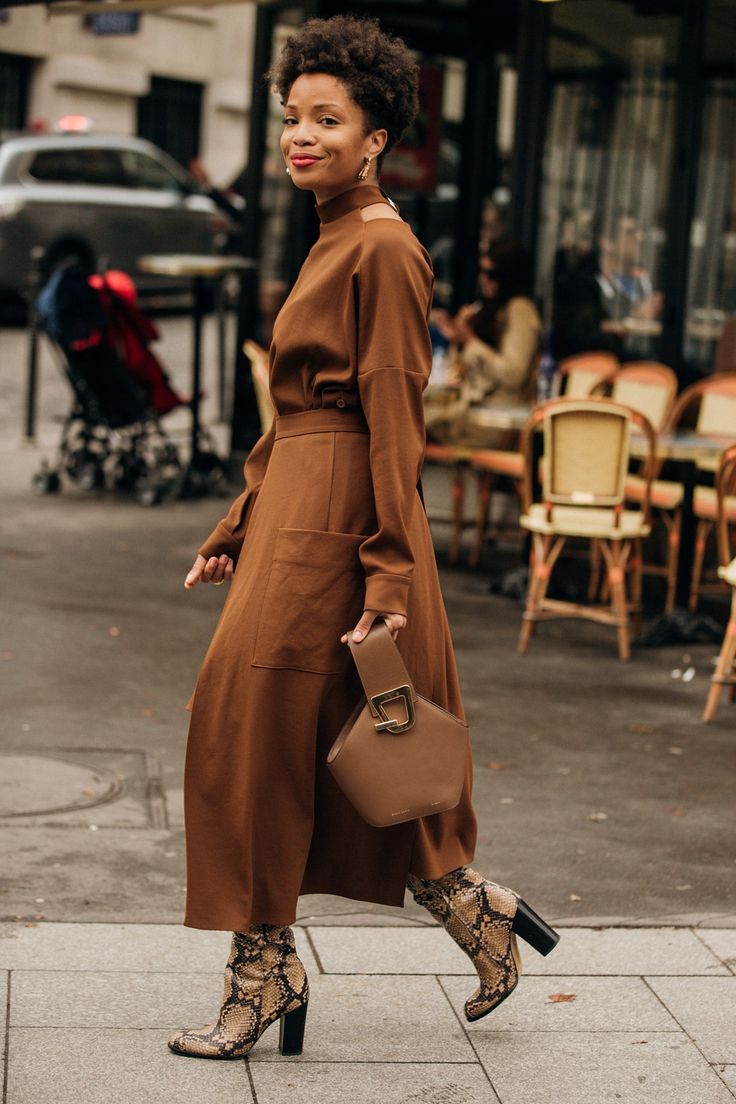 ideias de look marrom