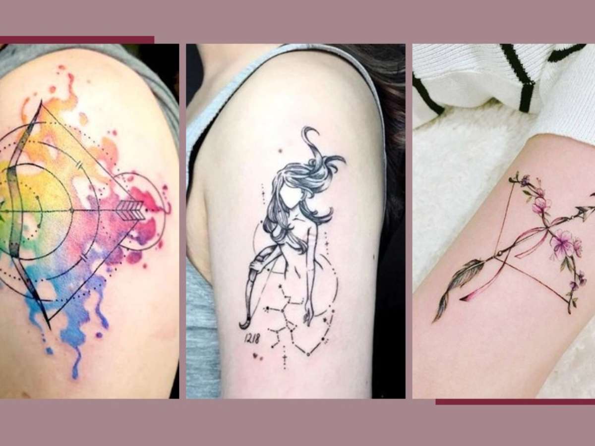 ideias de tatuagem sagitário feminina
