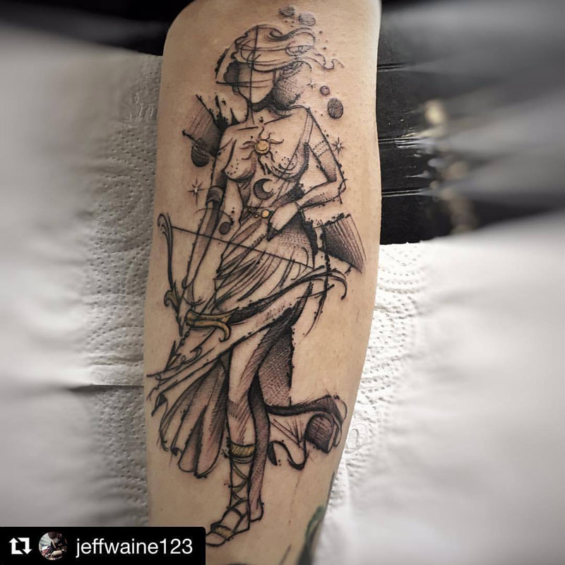 melhores locais para tatuagem sagitário feminina