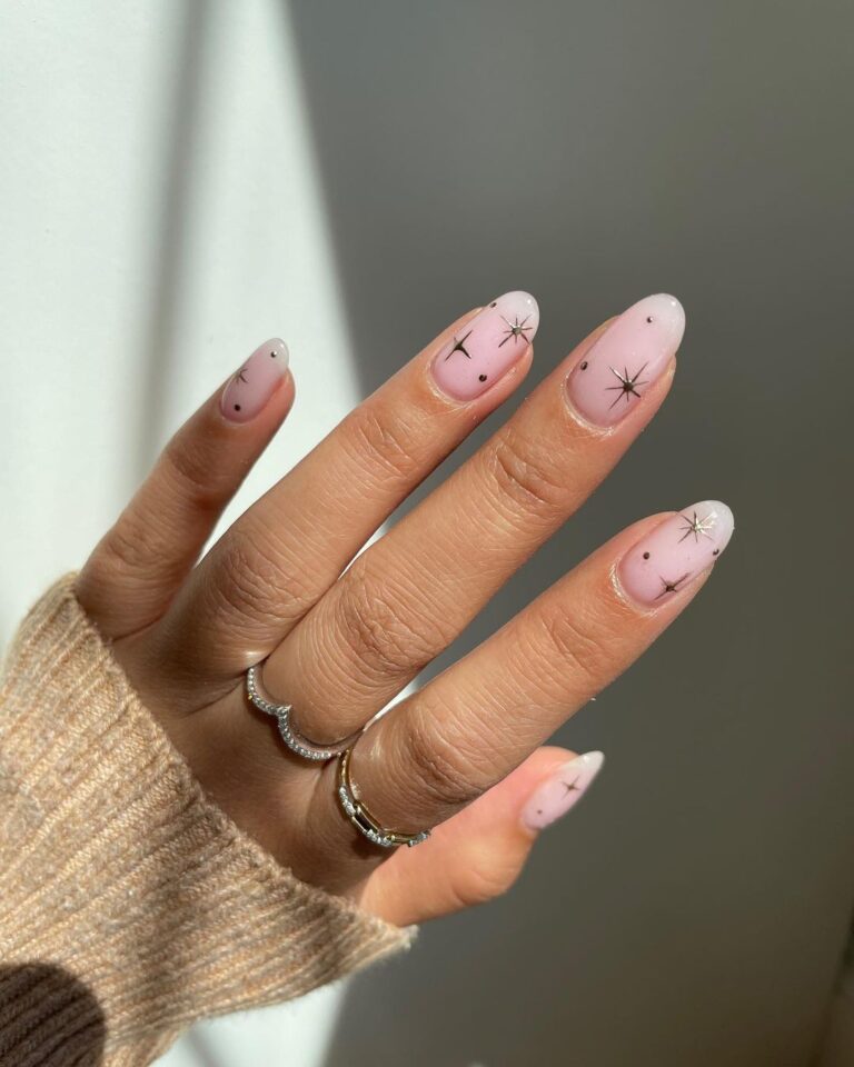 unhas curtas decoradas