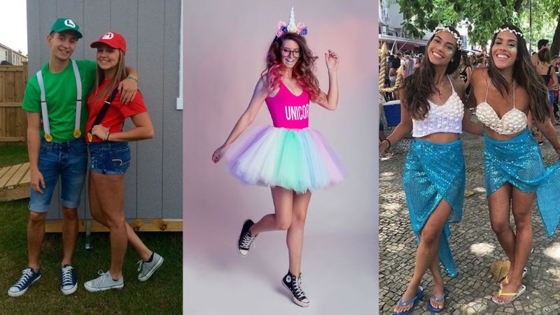 ideias fantasia feminina criativa e facil de fazer