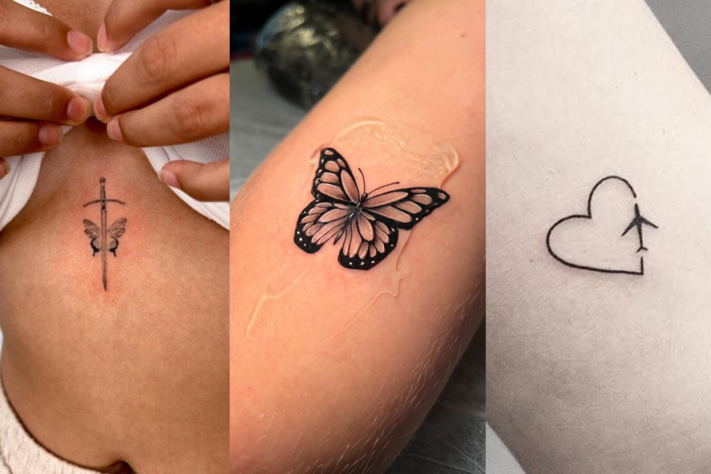 melhores ideias tatuagem coração dedo feminina