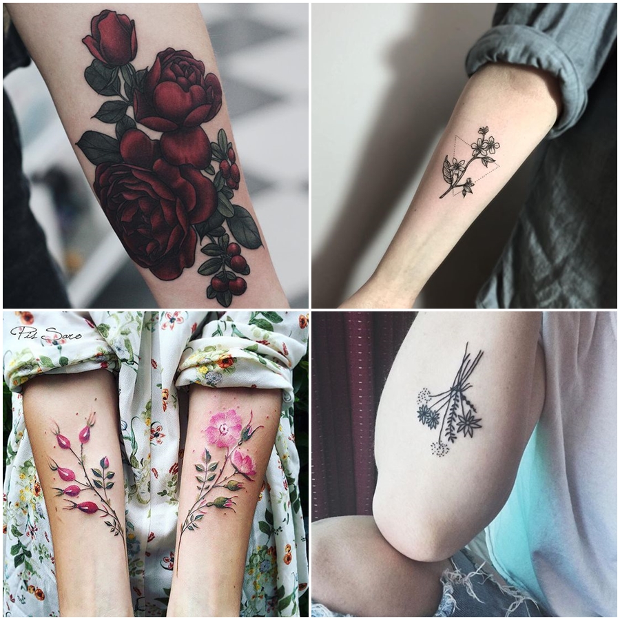 custo tatuagem flor pequena
