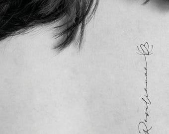 tatuagem resiliencia feminina fineline pulso