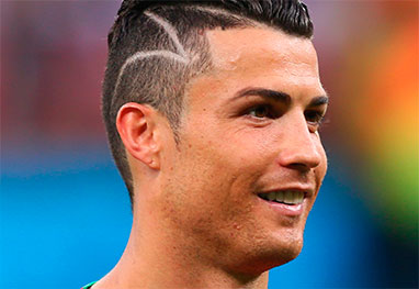 Os Cortes de Cabelo de Jogadores de Futebol que Inspiram o Estilo CR7