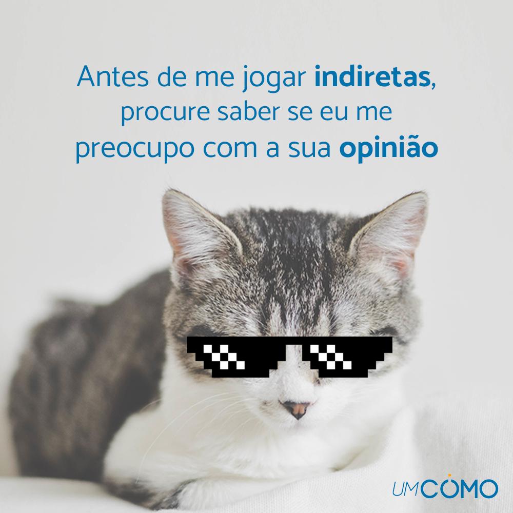 indiretas para pessoas falsas