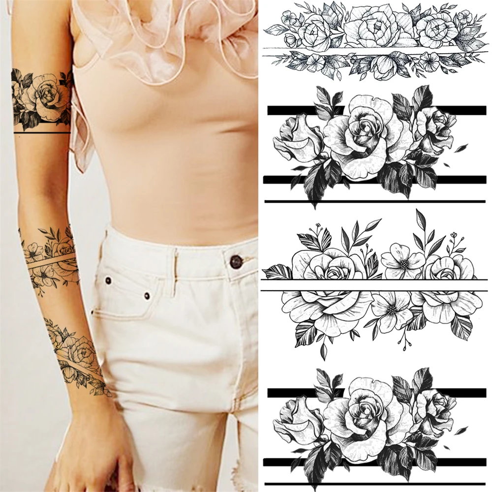 inspirações tatuagem coxa feminina delicada