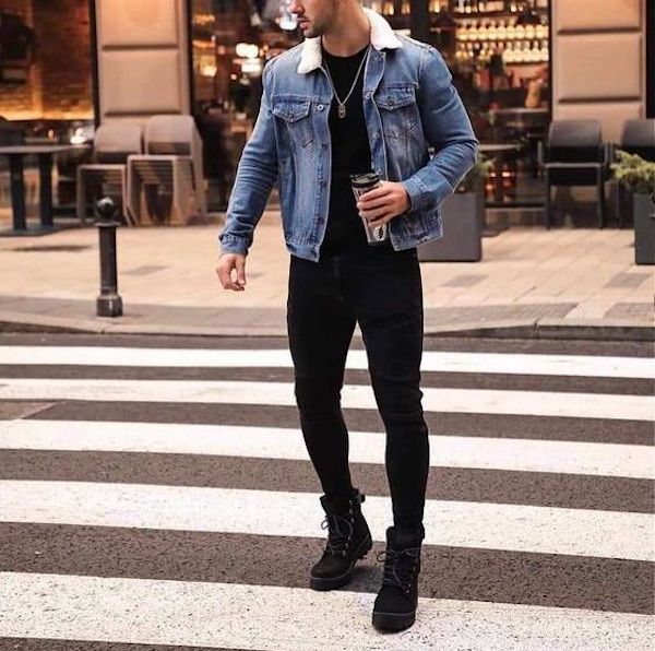 jaqueta gola alta looks
