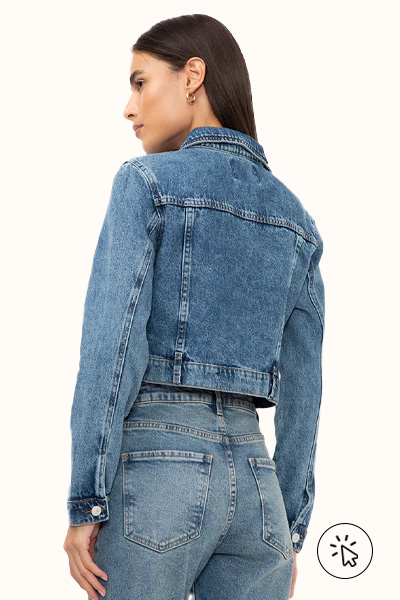jaqueta jeans feminina curta looks