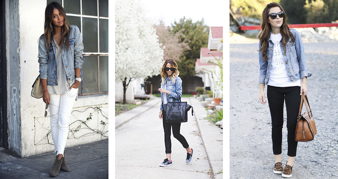 jaqueta jeans feminina curta looks