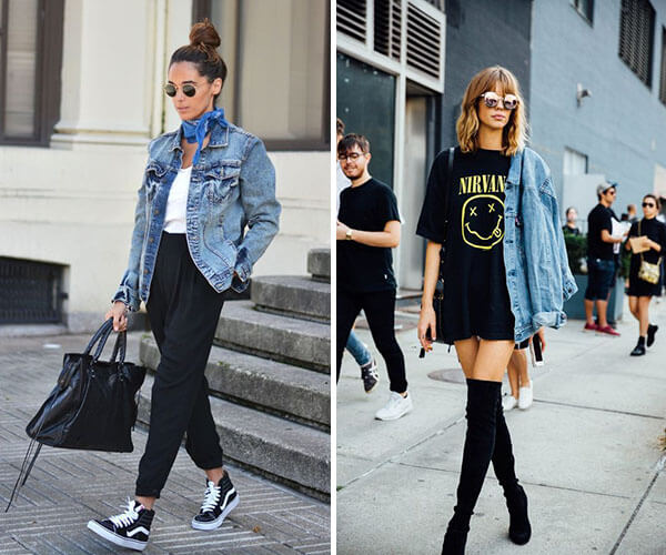 jaqueta jeans oversized curta