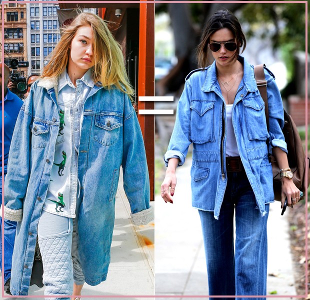 jaqueta jeans oversized preta