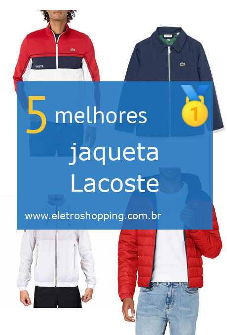 jaqueta lacoste oversized